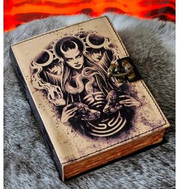 BB Tarot Vintage Leren Dagboek  18x13cm