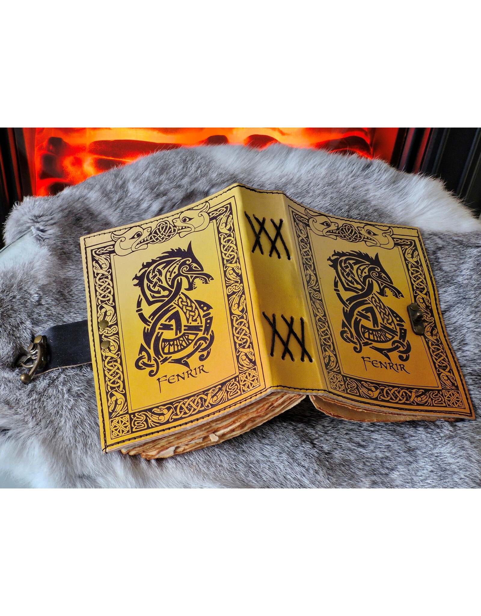 BB Miscellaneous - Fernir Vintage Leather Journal 18x13cm