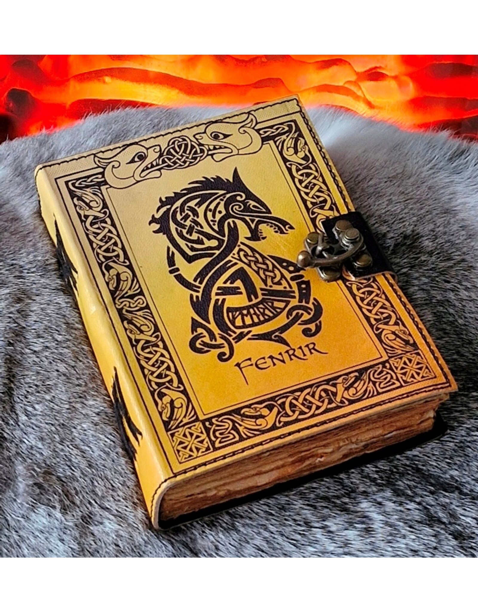 BB Miscellaneous - Fernir Vintage Leather Journal 18x13cm