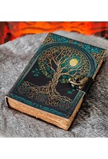 BB Miscellaneous -  Tree of Life Yggdrasil Leather Journal 18x13cm