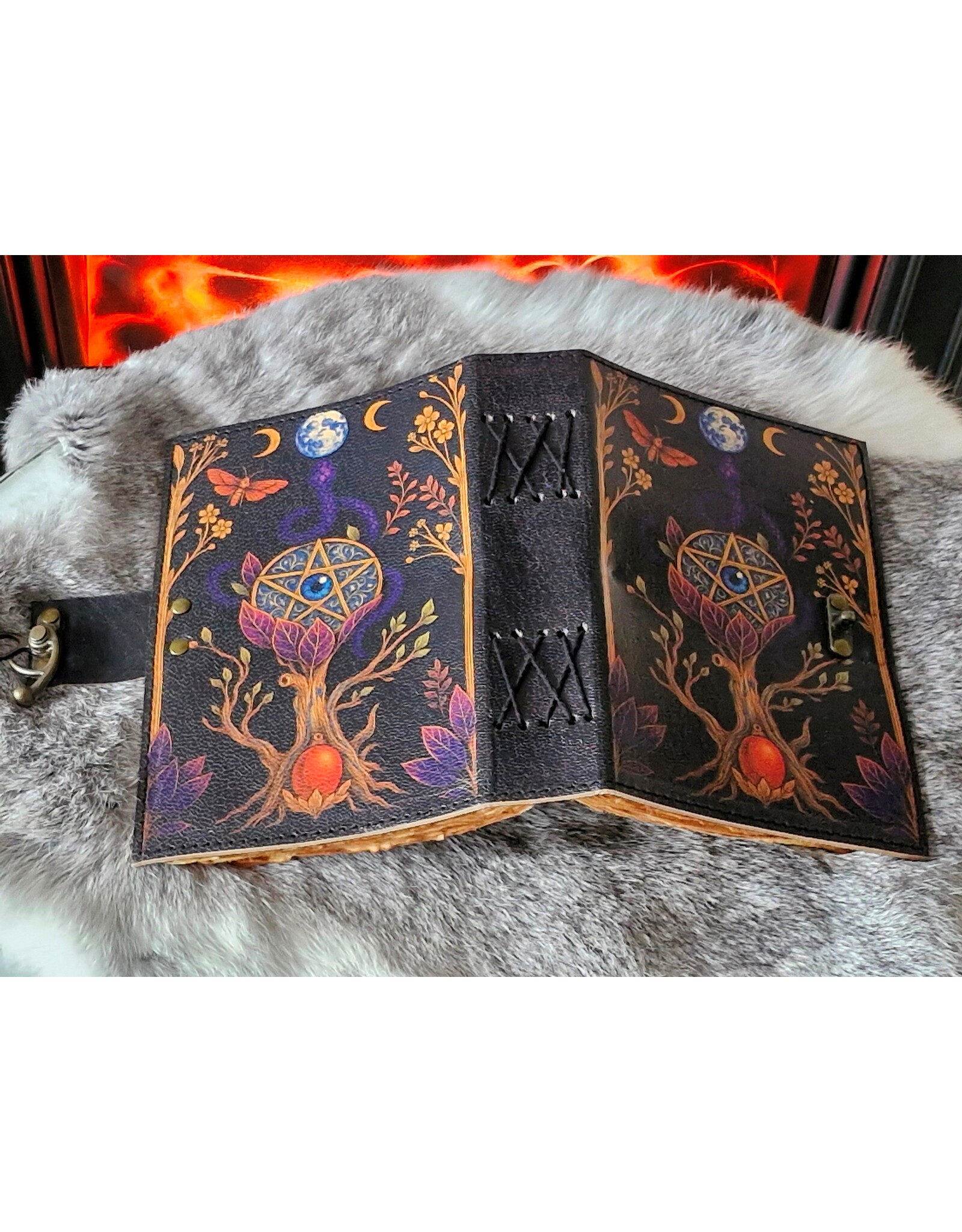 BB Miscellaneous - Leren Dagboek voor Occultisten 18x13cm