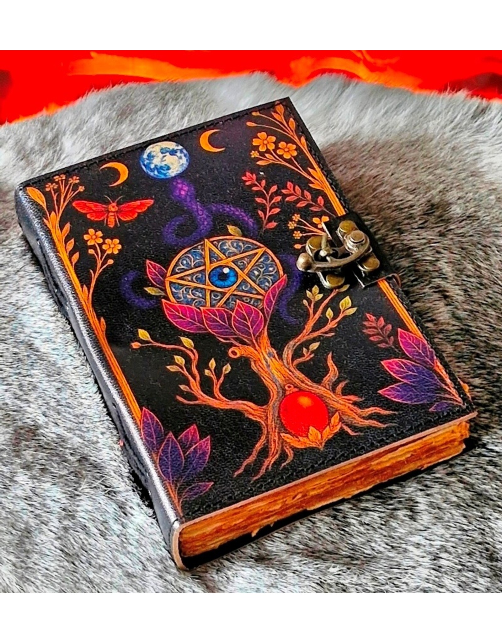 BB Miscellaneous - Leren Dagboek voor Occultisten 18x13cm