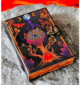 BB Leren Dagboek voor Occultisten 18x13cm