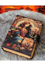 BB Miscellaneous - Prinses met Leeuw Leren Dagboek 18x13cm