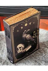 BB Miscellaneous - Poe's Raven Leather Journal 18x13cm