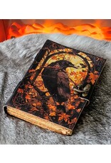 BB Miscellaneous - Gothic Raven Leather Journal 18x13cm