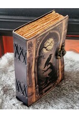 BB Miscellaneous - Raven and Moon Leather Journal 18x13cm