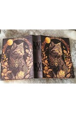 BB Miscellaneous - Magische Kat Leren Dagboek 18x13cm
