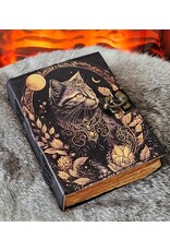 BB Miscellaneous - Magical Cat Leather Journal 18x13cm