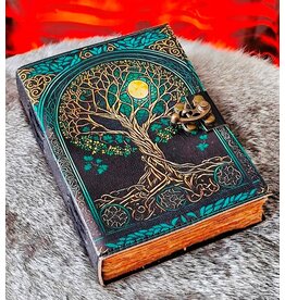 BB Levensboom Yggdrasil Leren Dagboek  18x13cm