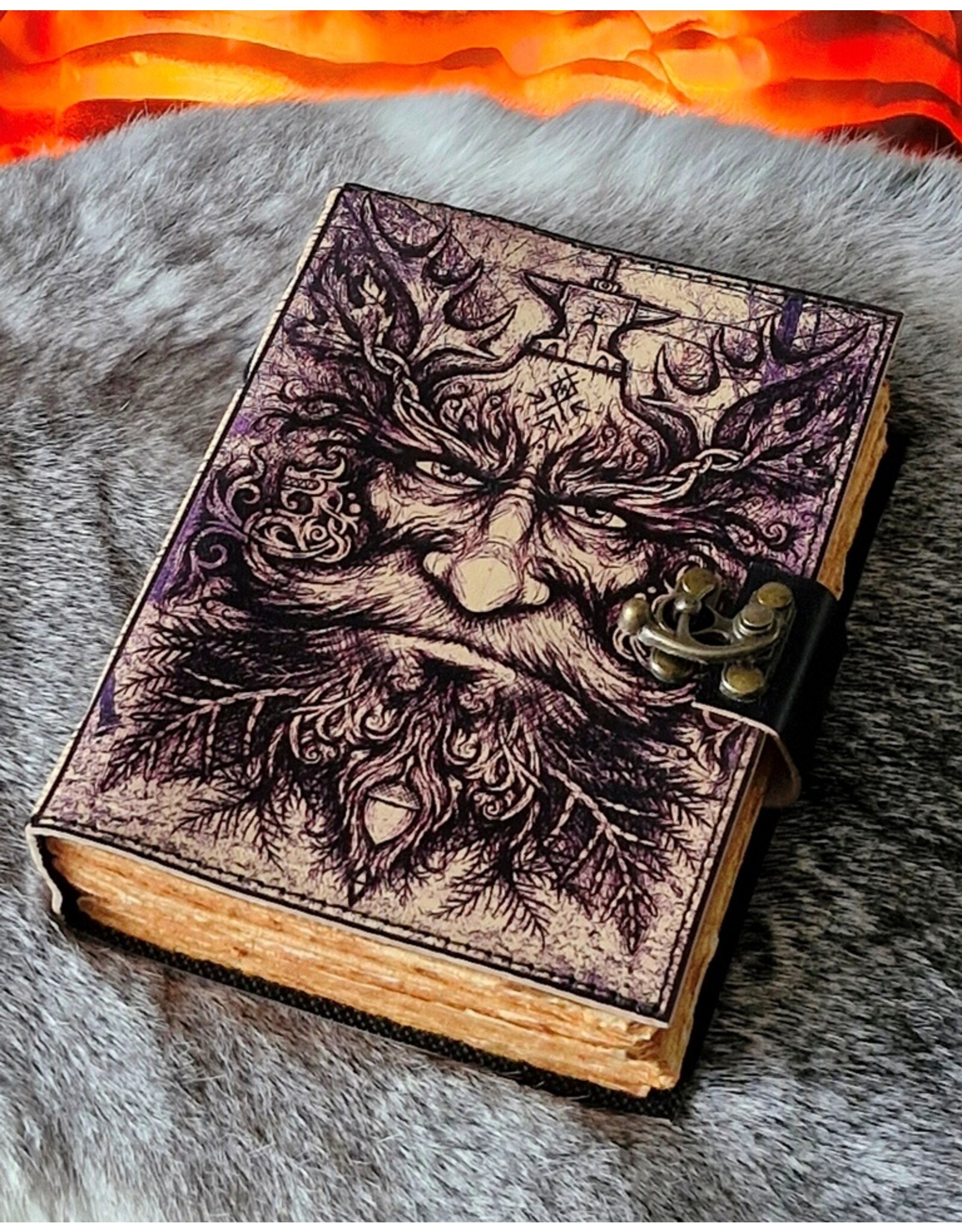 BB Miscellaneous - Tree Spirit Leather Journal 18x13cm