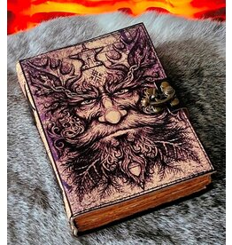 BB Tree Spirit Leather Journal 18x13cm