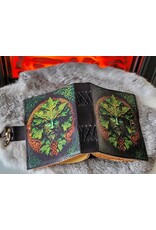 BB Miscellaneous - Green Man Leather Journal 18x13cm