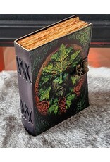 BB Miscellaneous - Green Man Leather Journal 18x13cm