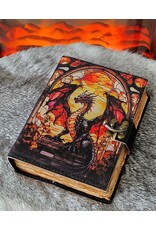 BB Miscellaneous -  Leren Dagboek met Draak 18x13cm