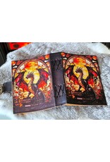 BB Miscellaneous -  Leather Journal with  Dragon 18x13cm