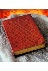 BB Miscellaneous - Vintage Leather Journal with Green Stone