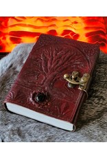 JM Miscellaneous - Leren Dagboek  Tree of Life 18 x 13cm