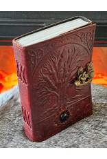 JM Miscellaneous - Leather Journal Tree of Life 18 x 13cm