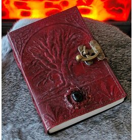 JM Leren Dagboek  Tree of Life 18 x 13cm