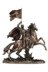 Veronese Design Veronese Design - Tempelier Kruisvaarder te Paard met Vlag - Veronese Design