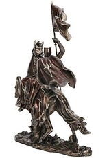Veronese Design Veronese Design - Templar Crusader on Horse Holding Flag - Veronese Design