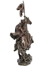Veronese Design Veronese Design - Templar Crusader on Horse Holding Flag - Veronese Design