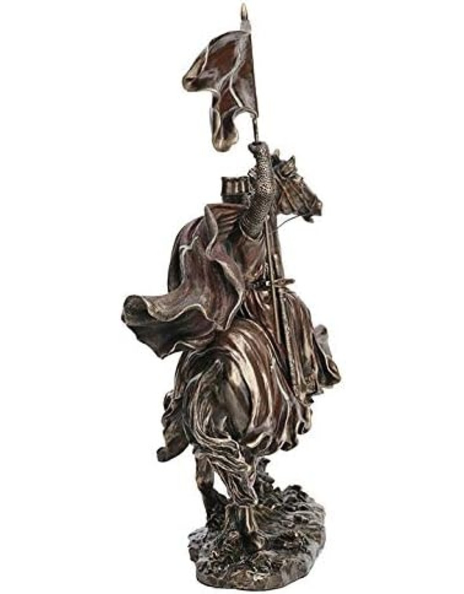 Veronese Design Veronese Design - Templar Crusader on Horse Holding Flag - Veronese Design