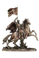 Veronese Design Veronese Design - Templar Crusader on Horse Holding Flag - Veronese Design