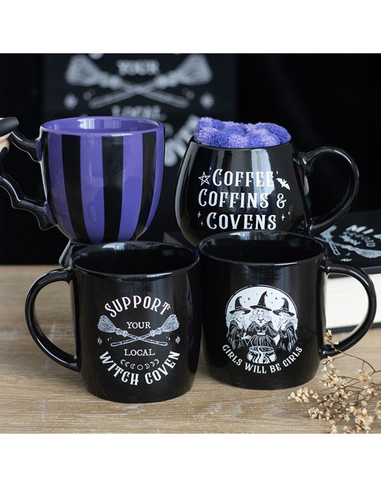 SDW Giftware & Lifestyle - Witchy Mug 'Girls Will Be Girls'