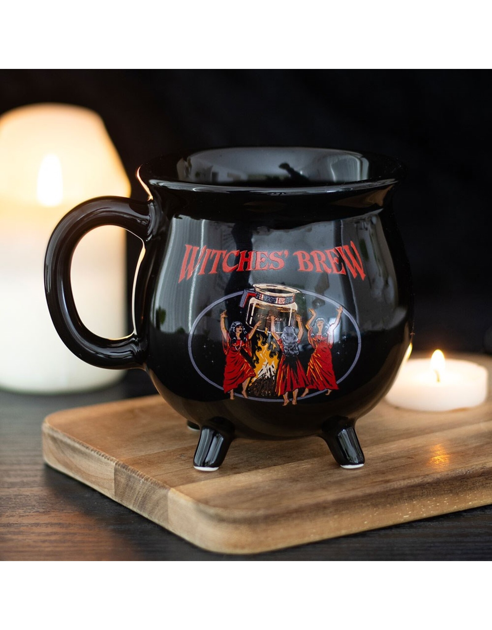 Something Different Giftware & Lifestyle - Witches' Brew Cauldron Mug by Steven Rhodes