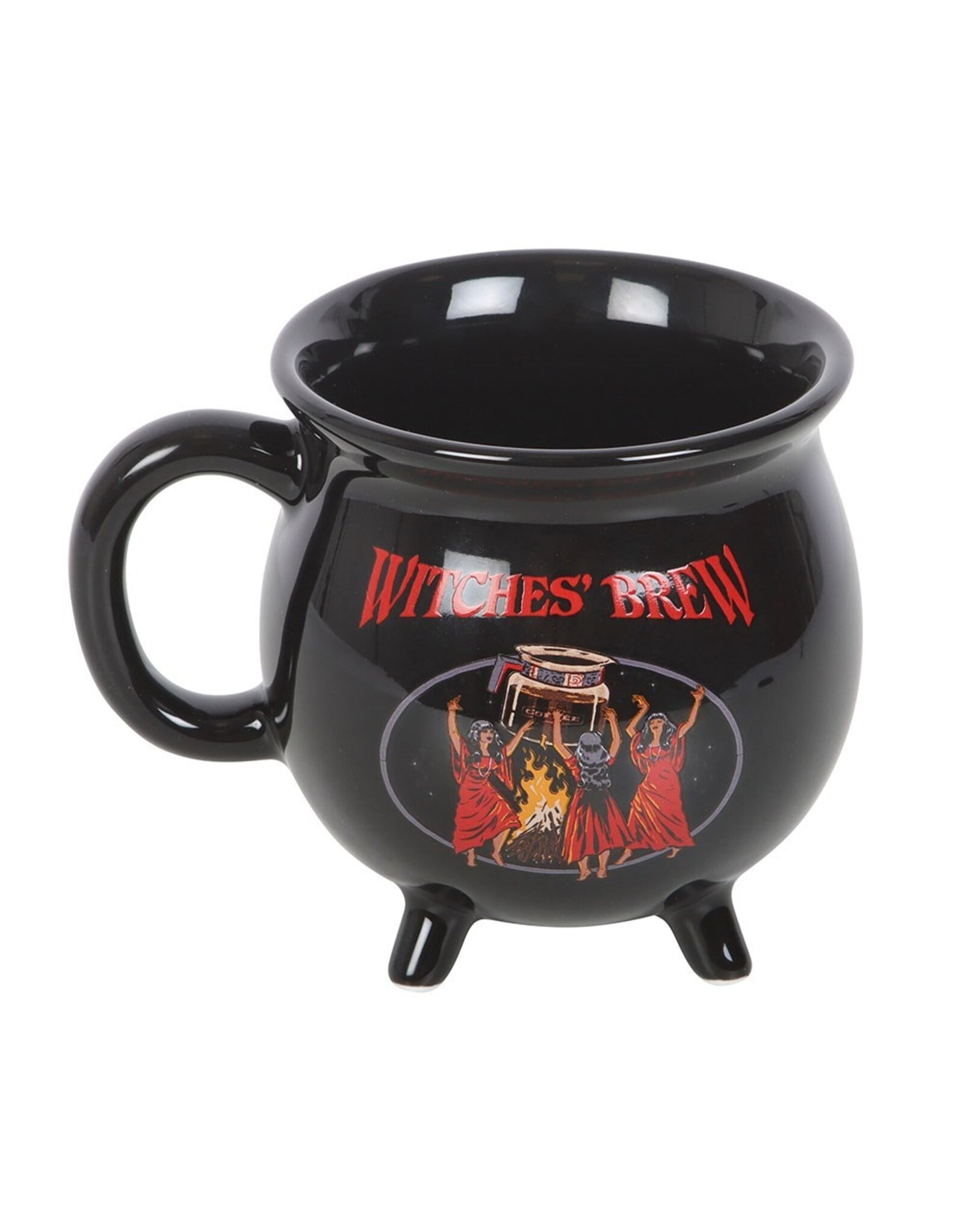 Something Different Giftware & Lifestyle - Witches' Brew Cauldron Mug by Steven Rhodes
