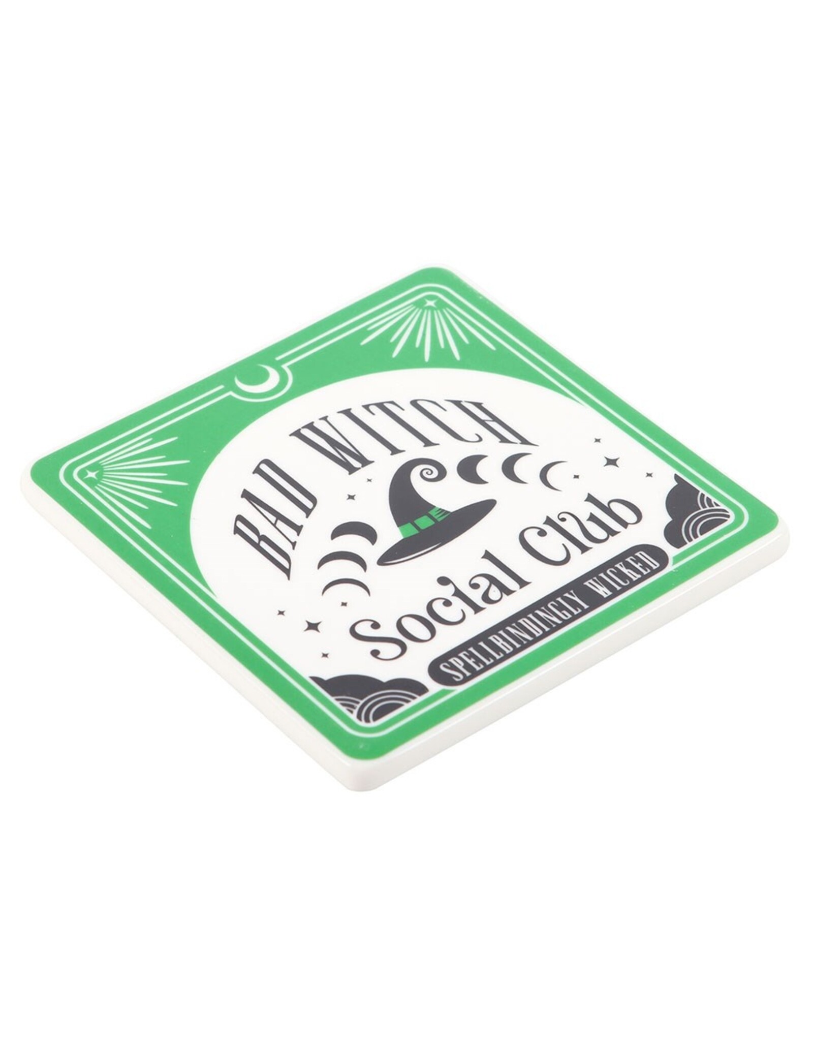 SDW Giftware & Lifestyle - Bad Witch Social Club Mug and Coaster Set