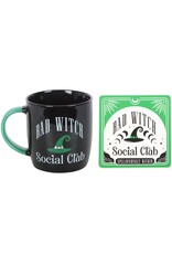 SDW Giftware & Lifestyle - Bad Witch Social Club Mok en Onderzetter Set