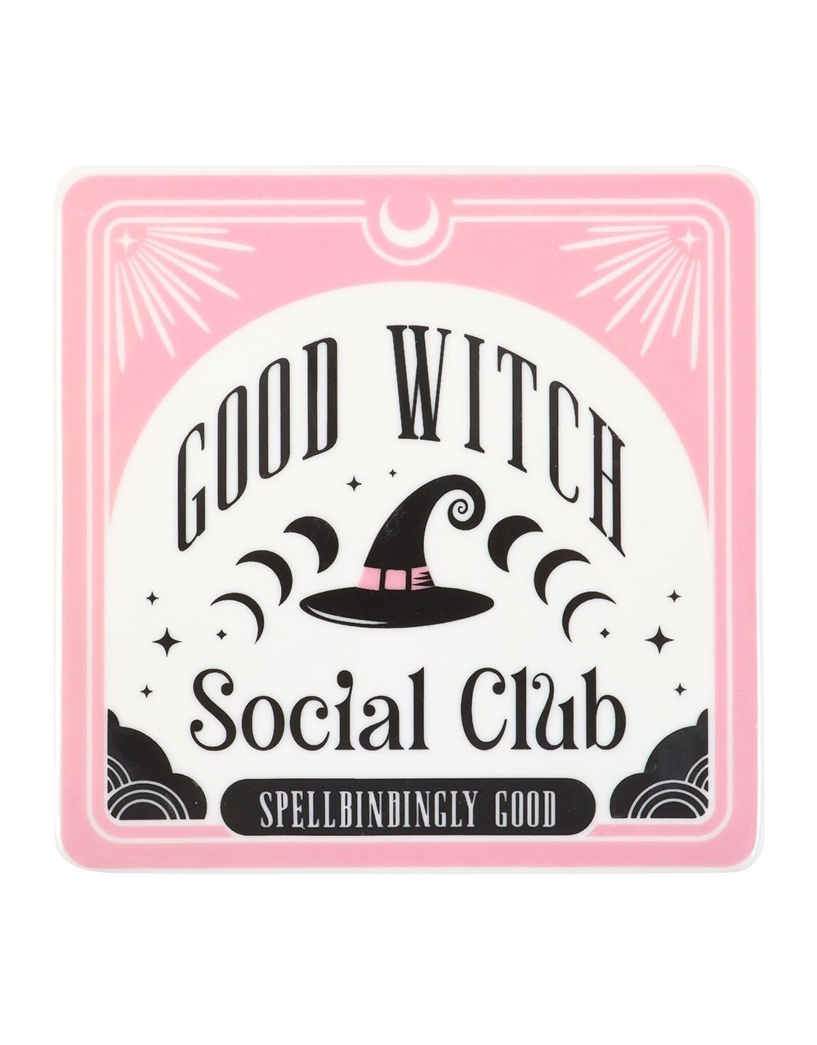 SDW Giftware & Lifestyle - Good Witch Social Club Mug and Coaster Set