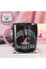 SDW Giftware & Lifestyle - Good Witch Social Club Mok en Onderzetter Set
