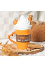 SDW Giftware & Lifestyle - Pumpkin Spice Latte 3D Mok met Deksel