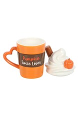 SDW Giftware & Lifestyle - Pumpkin Spice Latte 3D Lidded Mug