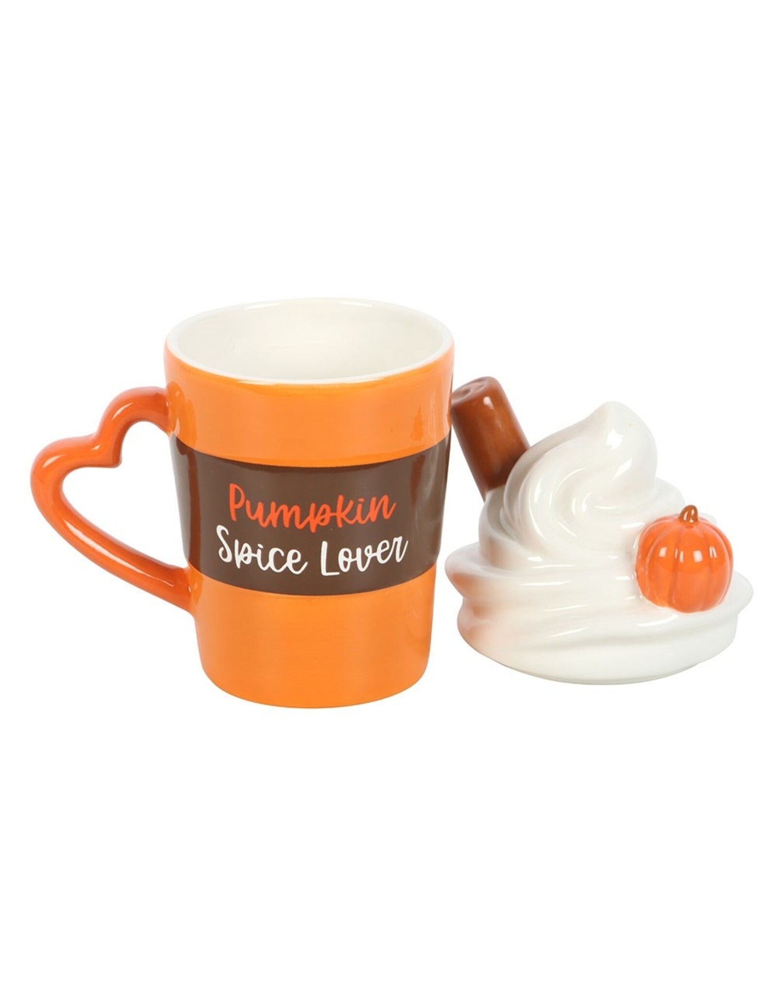 SDW Giftware & Lifestyle - Pumpkin Spice Latte 3D Mok met Deksel