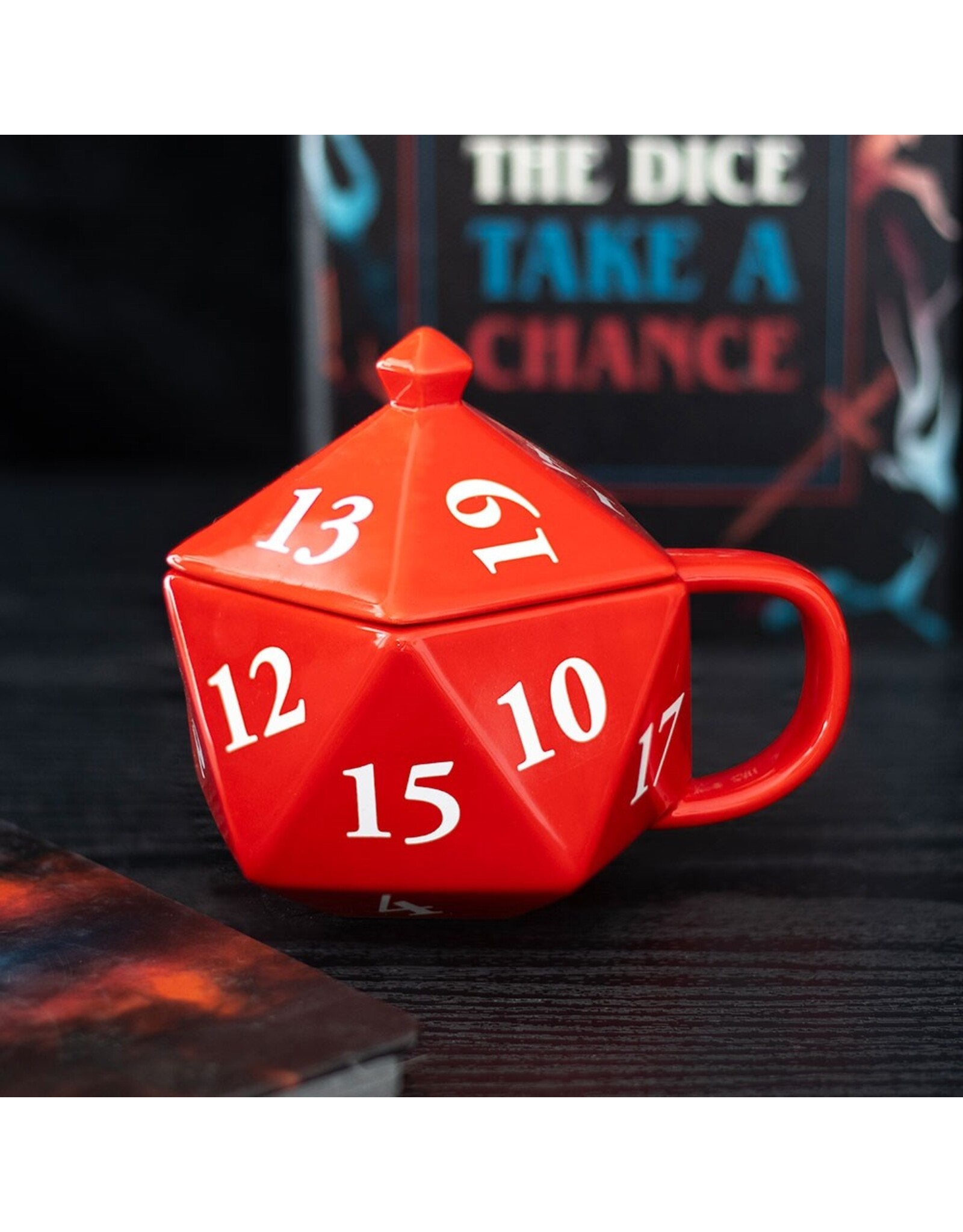 SDW Giftware & Lifestyle - D20 Gaming Dice Shaped Mug