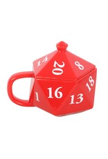 SDW Giftware & Lifestyle - D20 Gaming Dobbelsteenvormige Mok met Deksel