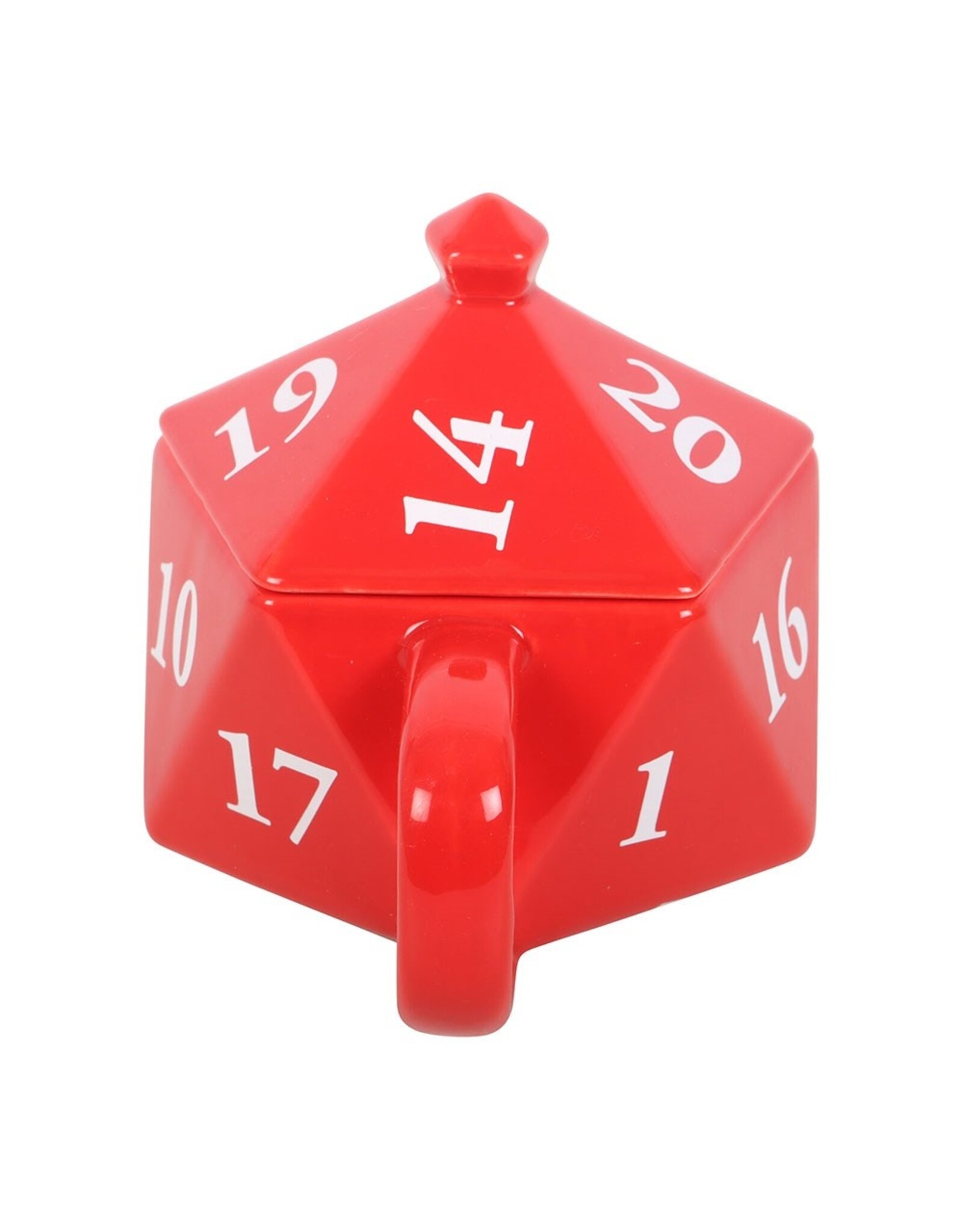 SDW Giftware & Lifestyle - D20 Gaming Dobbelsteenvormige Mok met Deksel