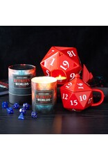 SDW Giftware & Lifestyle - D20 Gaming Dobbelsteenvormige Mok met Deksel