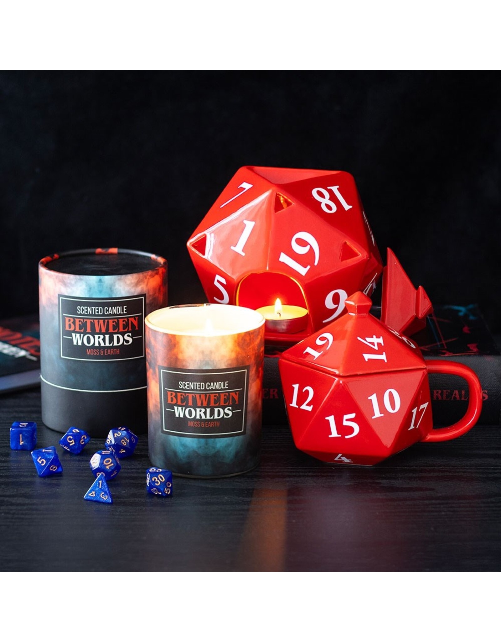 SDW Giftware & Lifestyle - D20 Gaming Dice Shaped Mug