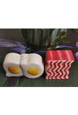 Furrybones Giftware & Lifestyle -  Salt & Pepper Shaker Fried Egg and Bacon