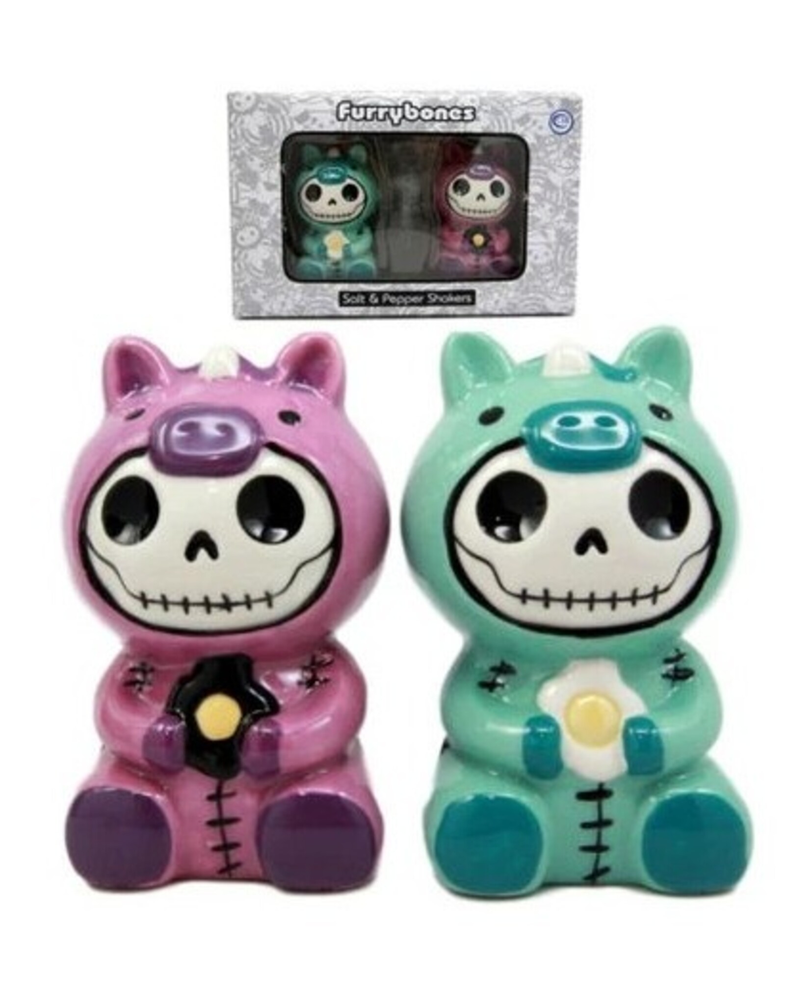 Furrybones Giftware & Lifestyle - Furrybones Peper & Zoutstel  "Uni"