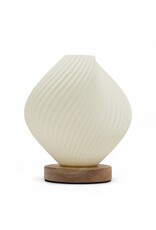 AWG Miscellaneous - Tafellamp / Bureaulamp New Wave Schelp Gedraaid