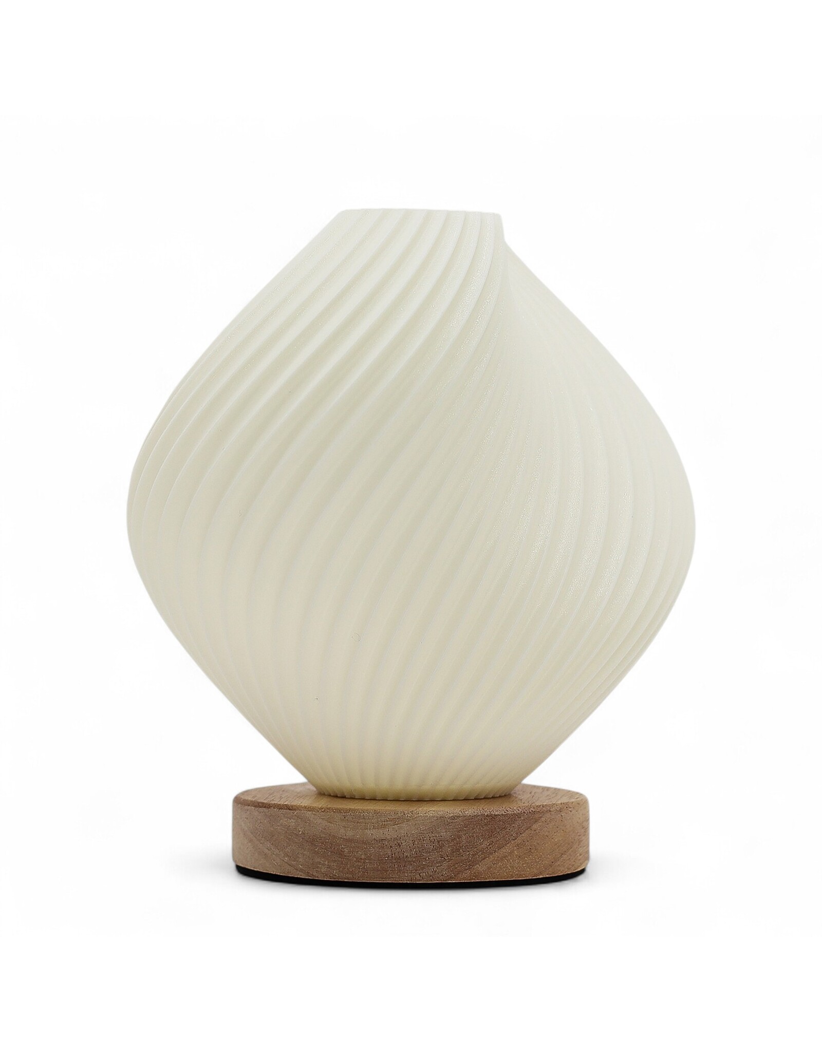 AWG Miscellaneous -  New Wave Shell Twisted Table Lamp/Desk Lamp