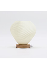 AWG Miscellaneous - Tafellamp / Bureaulamp New Wave Schelp Gedraaid