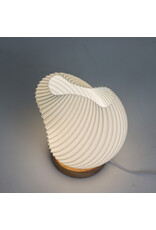 AWG Miscellaneous - Tafellamp / Bureaulamp New Wave Schelp Gedraaid